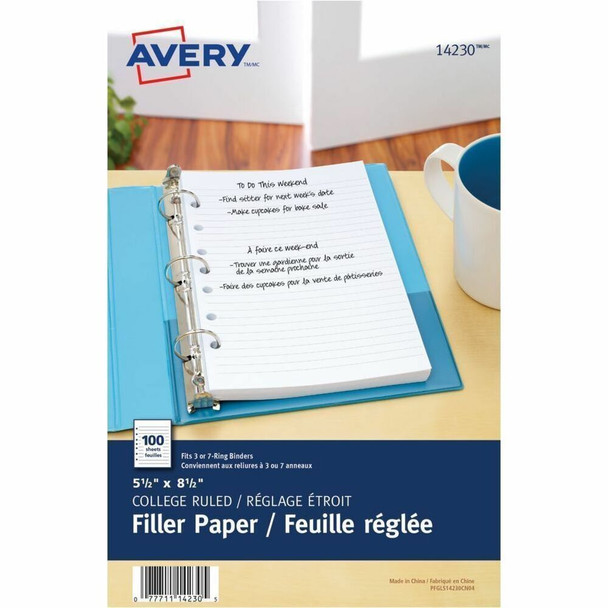 Avery  Filler Paper 14230