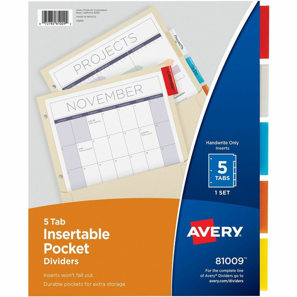 Avery&reg;  Tab Divider 81009