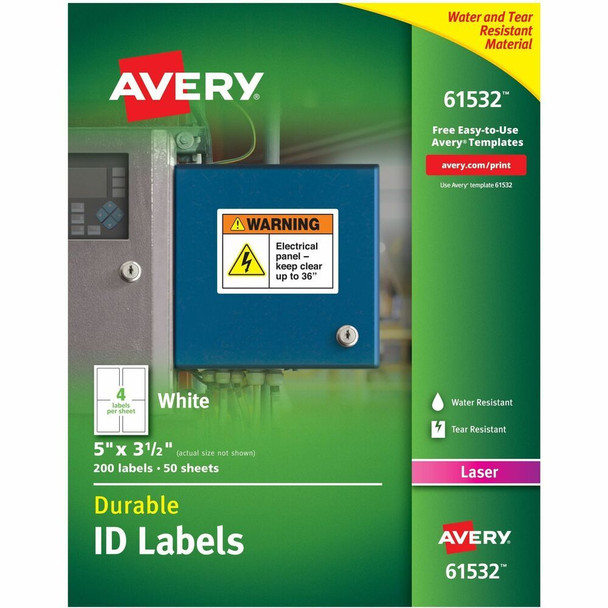 Avery&reg; TrueBlock ID Label 61532