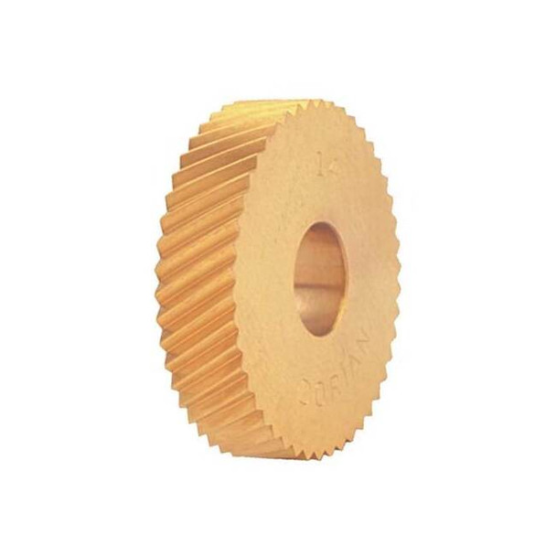 Dorian Knurl Wheel,M Series,LH DIAG,1 In,25 TPI MDL-25-HSB-CP