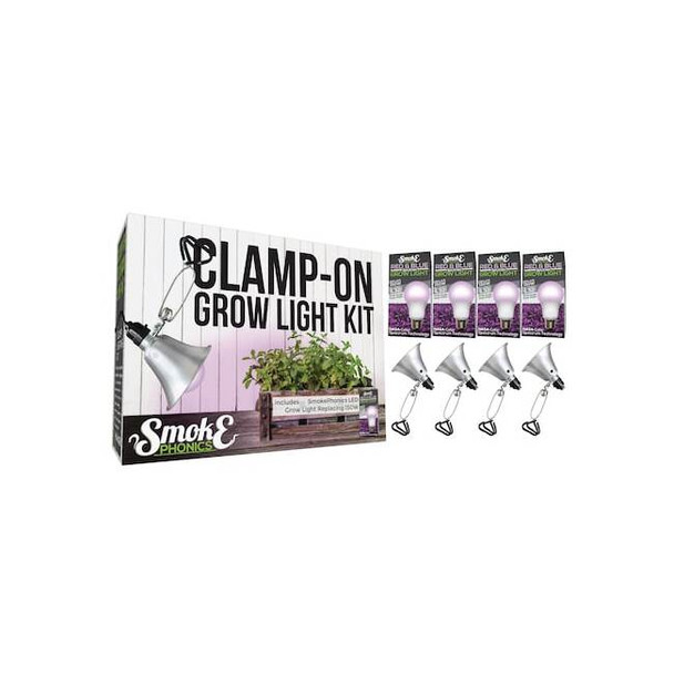 Miracle Led SmokePhonics LED Clamp-On Grow Ligh,PK4 601284