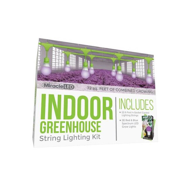 Miracle Led Daylight 4-Socket Corded LED Grow L,PK2 601190