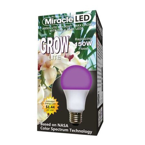 Miracle Led LightBulb,RedBlueSpcHydrpncLEDUltr,12W 602128