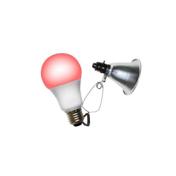 Miracle Led Clamp Lamp Grow Fixture & Red Spectrum LED Grow Light 602282