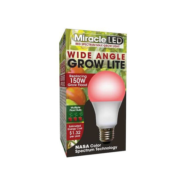 Miracle Led LightBulb,RedSpcWideAnglMltPtLED,11W 602144