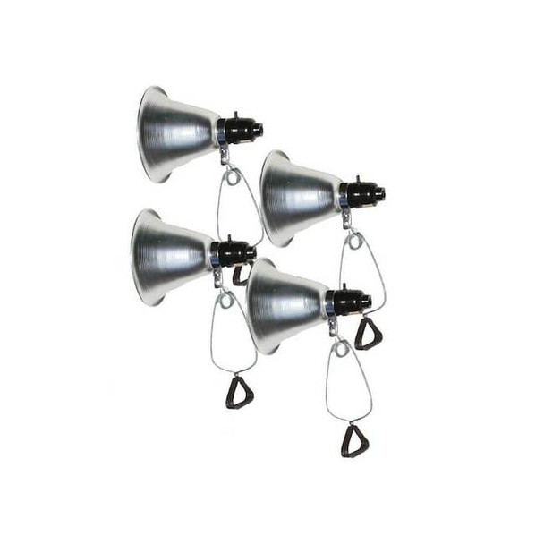 Miracle Led Adjustable Clamp Lamp Grow Light Socket Fixture,PK4 602224