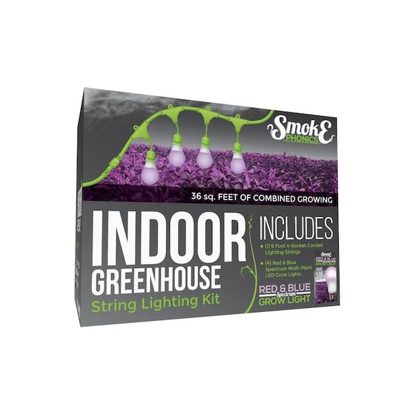 Miracle Led SmokePhonics 4-Socket Corded LED Grow Li 601152