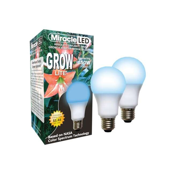 Blue Spectrum Hydroponic LED Ultra Grow Light Replacing 150W,PK2