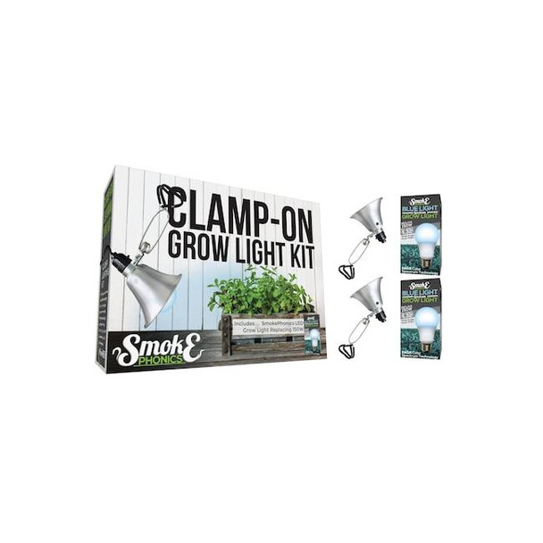 Miracle Led SmokePhonics LED Clamp-On Grow Lght,PK2 601280