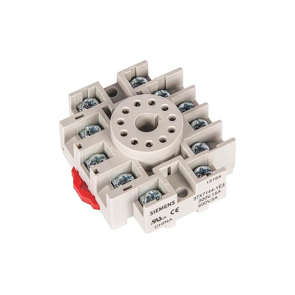 Siemens Relay Socket, Screw Clamp, 11 Pins 3TX7144-1E3
