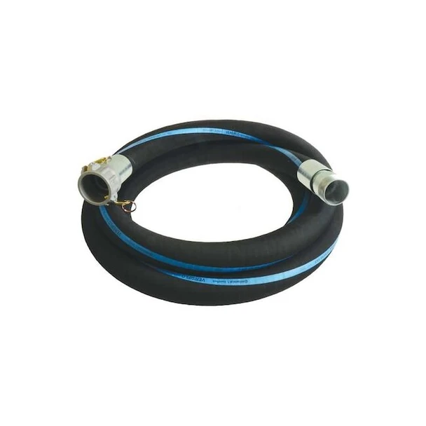 Continental Water Hose,1-1/2" ID x 25 ft.,Black RSG150-25CN-G