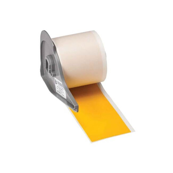 Brady ContinuousLabelStock,Yellow,Gloss,2inW M7C-2000-549-YL