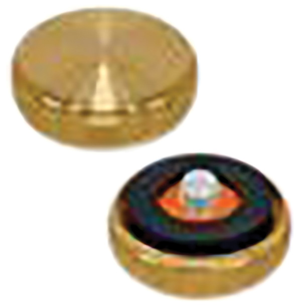 2 pc. Dead Blow Hammer Replaceable Brass Striking Faces-28 oz. 63638