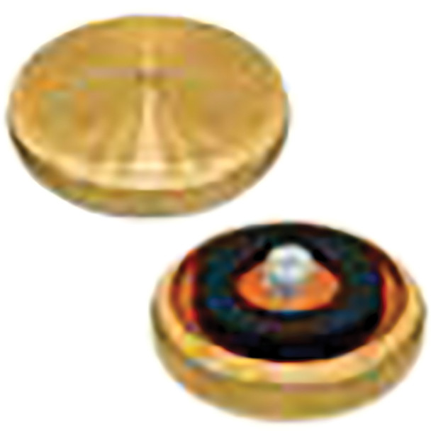 2 pc. Dead Blow Hammer Replaceable Brass Striking Faces-45 oz. 63643
