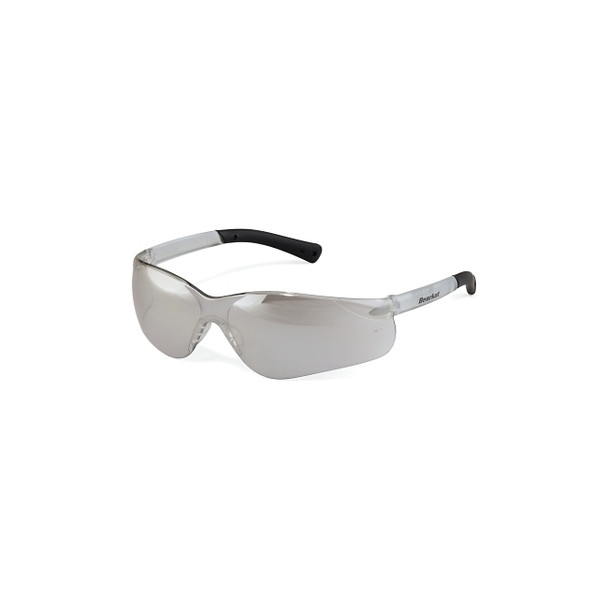 BearKat® BK3 Series Safety Glasses, Indoor/Outdoor Clear Mirror Lens, Duramass® Scratch-Resistant, Clear Frame