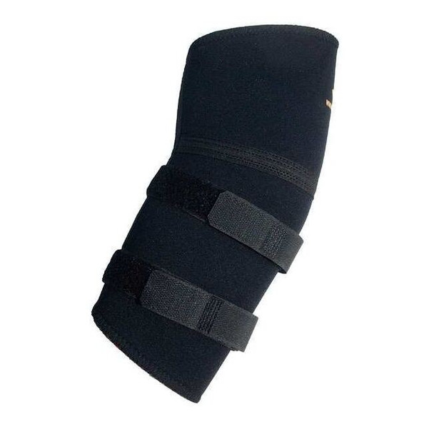 Impacto Elbow Support, Fabric, Pull-Over w/Strap, Black, Size S TS22820