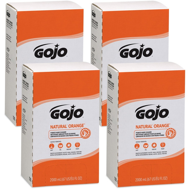 Gojo&reg; NATURAL* ORANGE Liquid Soap Refill 725504