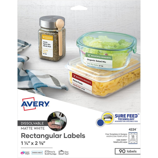 Avery&reg; Easy Peel Multipurpose Label 4224