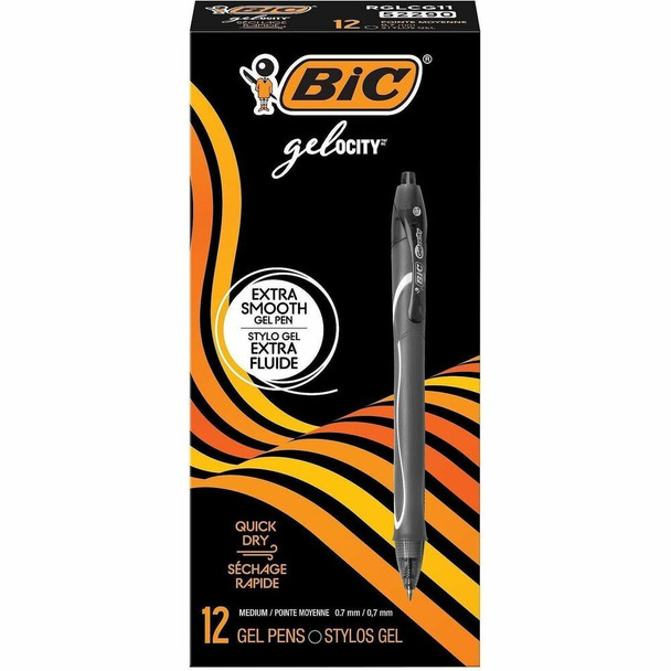 BIC Gel-ocity Gel Pen RGLCG11BK
