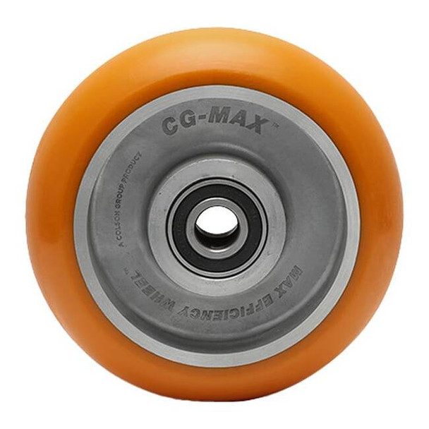 Albion Caster Wheel,6"dia,1,500 lb,Orange AN0622808MAX