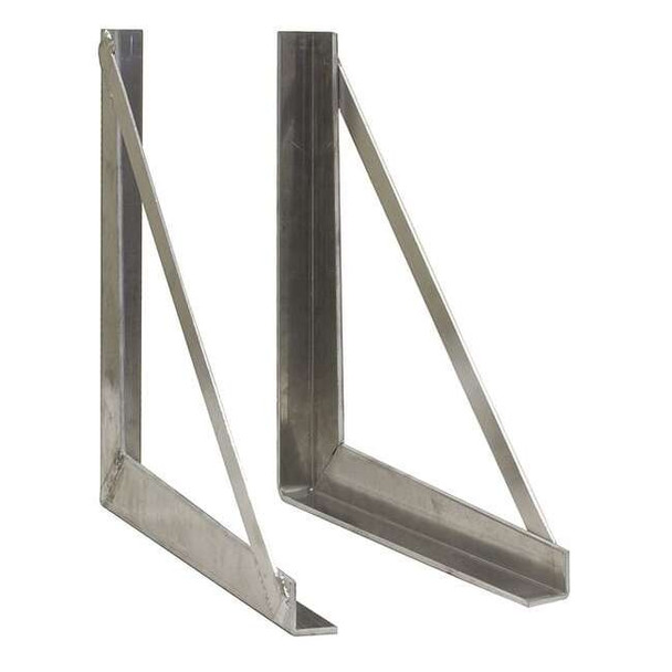 Buyers Products 18x18 Inch Welded Aluminum Truck Tool Box Brackets,PR 1701030