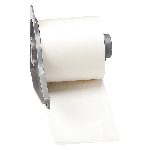 Brady ContinuousLabelStock,Clear,Gloss,2inW M7C-1900-430