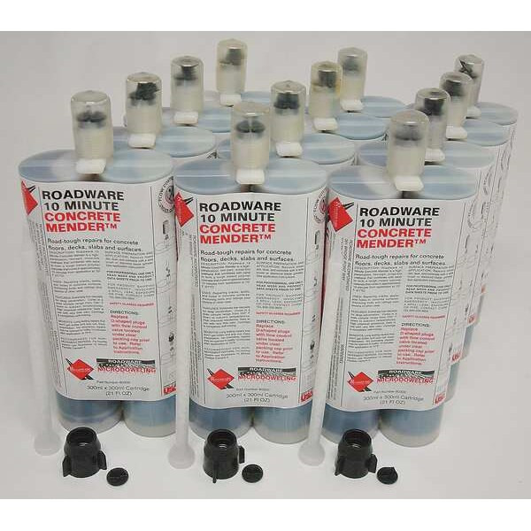 Je Tomes Concrete Repair Compound, Cartridge, Gray, JET-12 JET-12