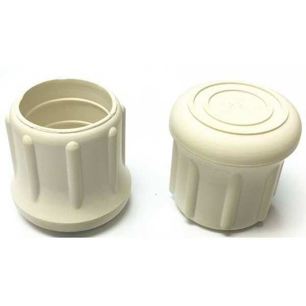 Manufacturer Varies Protective Leg Tip, SlipOn, Rd, 1-7/32, PK10 LTB 22WN