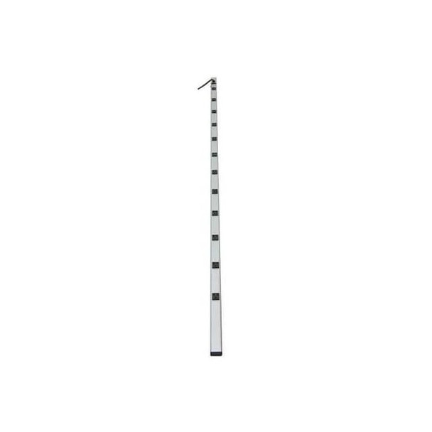 Manufacturer Varies Outlet Strip, 12 5-15R, 5-15P, 15 ft., Gray 52NY35