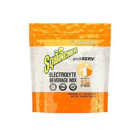 Sqwincher ElectrolyteReplenishmentOrange1.3ozPK100 159060965
