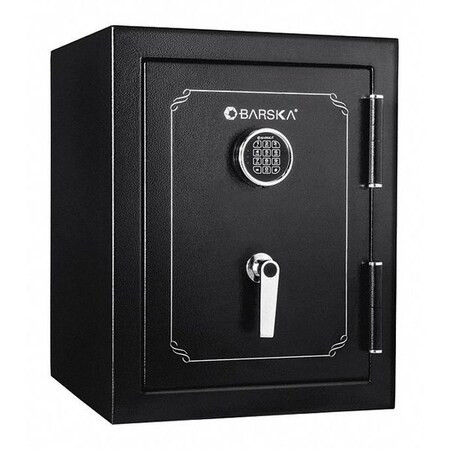 Fire Rated Security Safe, 3.51 cu ft., 135.5 lb, 1/2 hr. Fire Rating