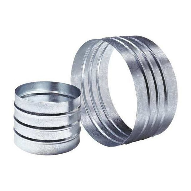 Americ Duct to Duct Connector,Galv Stl,8 in AM-CG08