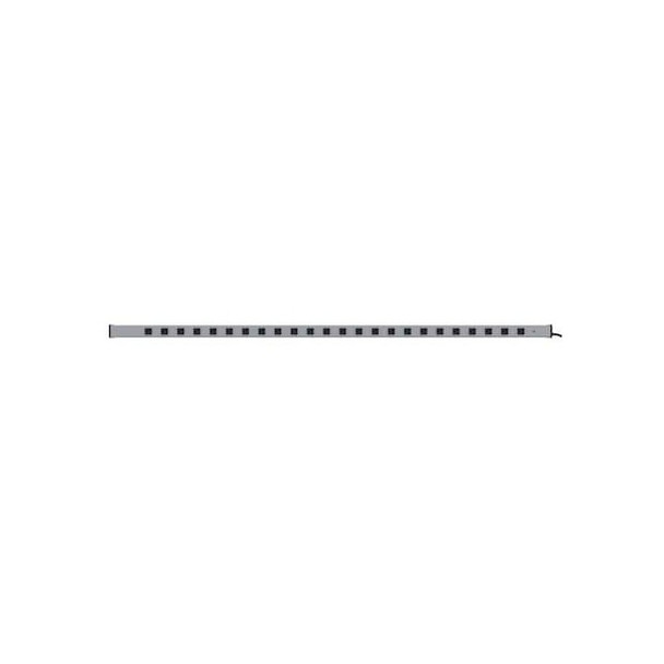 Manufacturer Varies Outlet Strip, 24 5-15R, 5-15P, 15 ft., Gray 2MV37