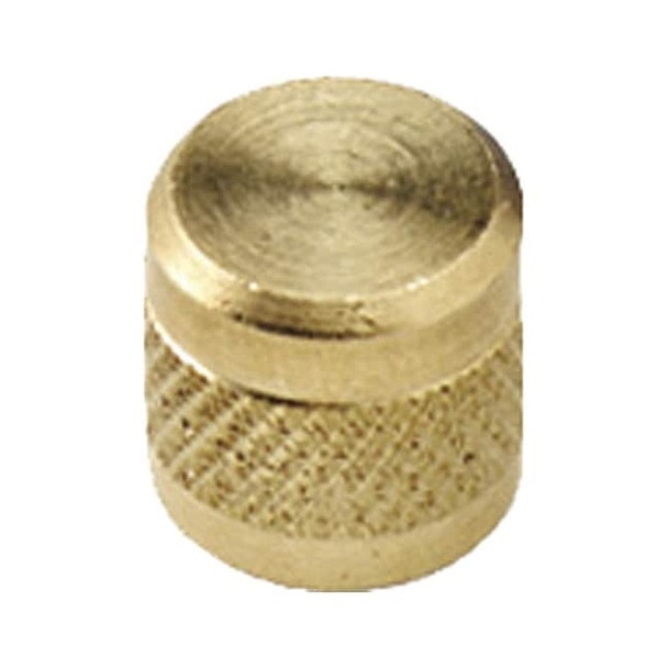 Pro-Set Access Valve Cap, Brass, 2 1/2 in L,PK10 AVC4