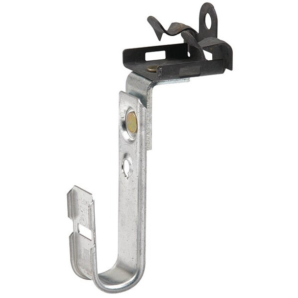 Eaton B-Line J-Hook, 3/4" Size, 30 lb Max. Load Capacity, Silver BCH12-U-2-4