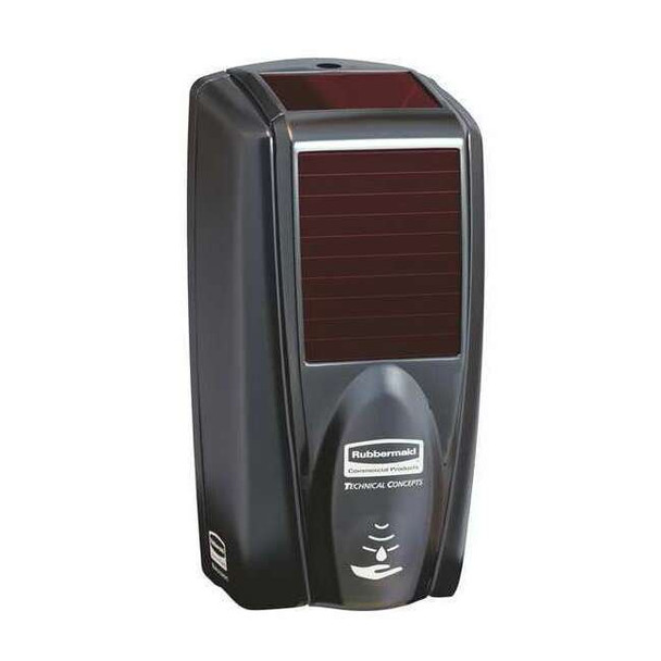 Rubbermaid Commercial Hand Sanitizer Disp,BLK,1,100mL,5 1/2inD 1980829