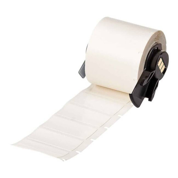 Brady Pre-Cut Label Stock Roll, White, Gloss M6-30-422