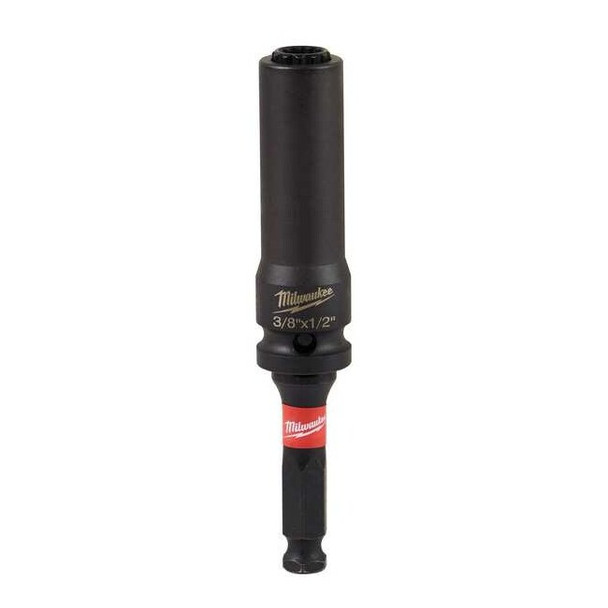 SHOCKWAVE Lineman's 12 Point 3/8 in. and 1/2 in. 2-in-1 Socket