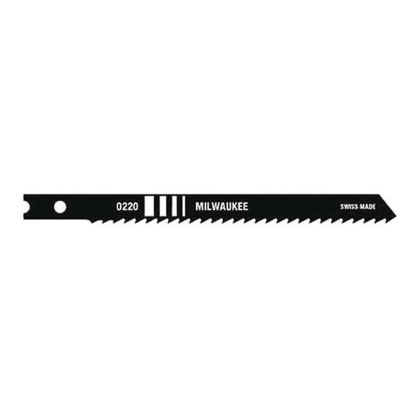 Milwaukee Tool 4" 6 TPI Bi-Metal Jig Saw Blades, PK5 48-42-2300