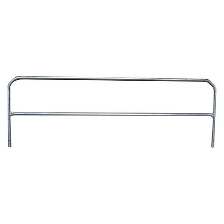 Garlock Safety Systems Guardrail,96" L,Steel,Gray 406930G