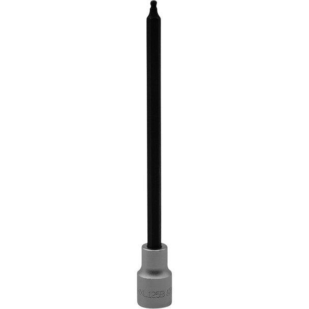 1/8" BALL HEX DRIVER 6'' OAL - 3/8" SQ. DR. HXL125B