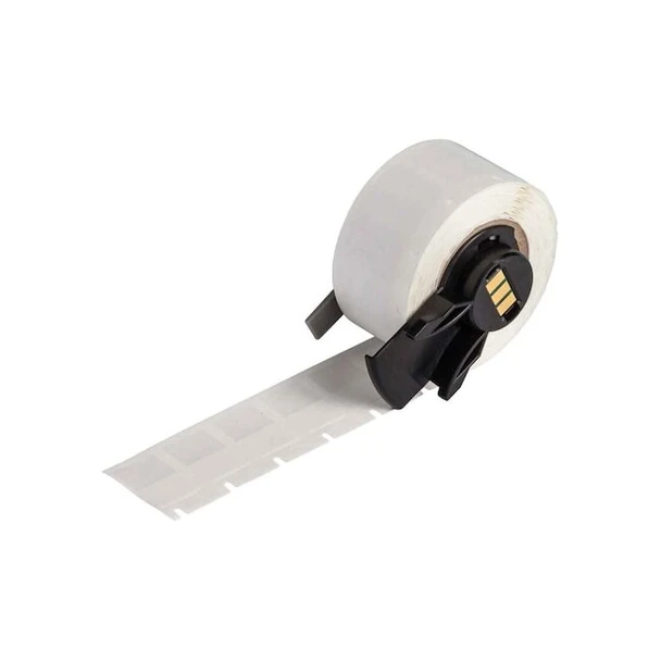 Brady Wraparound Label, White, Vinyl, 1/2 in W M6-11-417