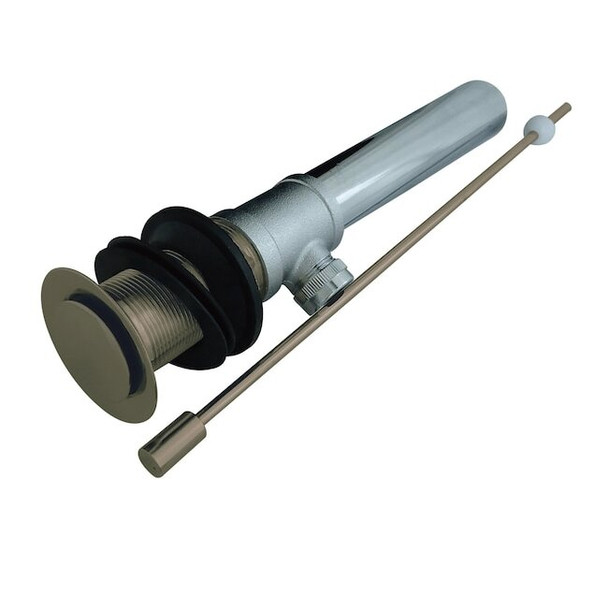 Kingston Brass Brass, Bathroom Sink Drain, Pop-Up Drain without Overflow KS8108