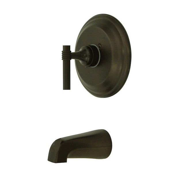 Tub and Shower Faucet, Standard, 2, Wall Mount, Oil Rubbed Bronze