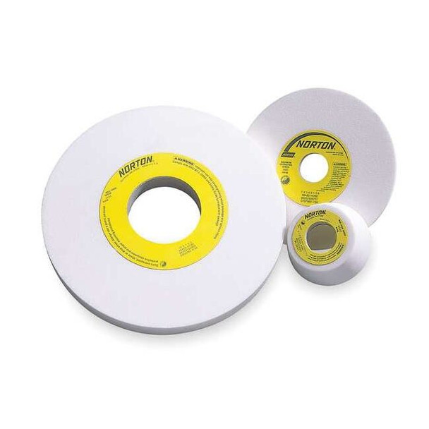 Norton Abrasives Grinding Wheel, T1, 14x1-1/2x5, AO, 46G, Wht 66253364090