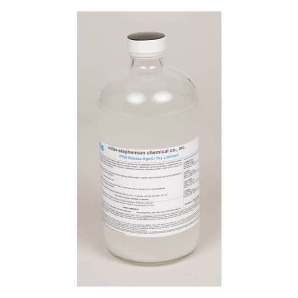Lubricant, 32 oz, Bottle, PTFE Base, 600 Degrees F Max Op Temp, White