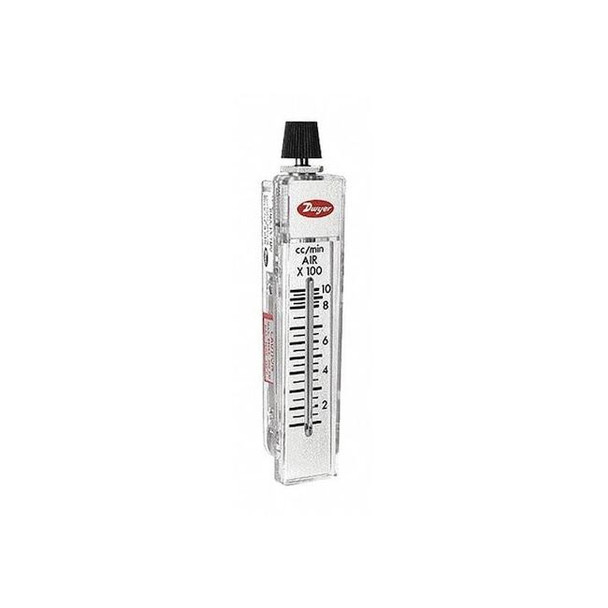 Dwyer Instruments Flowmeter, range .8-7 GPM water. RMC-144-SSV