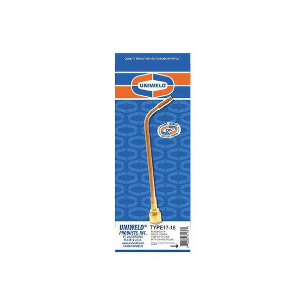 Uniweld UNIWELD TYPE17 Sz Welding Brazing Tip TYPE17-15