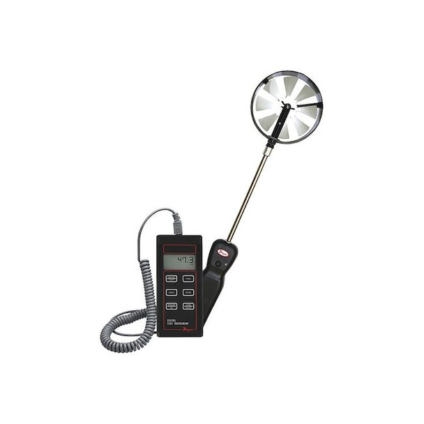 Dwyer Instruments 100 mm vane thermo-anemometer test instrument 473B-1