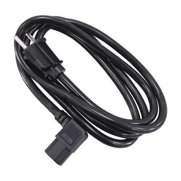 Manufacturer Varies PC Power Cord, 5-15P, IEC C13, 6 ft., Blk, 15A 20PX09ID